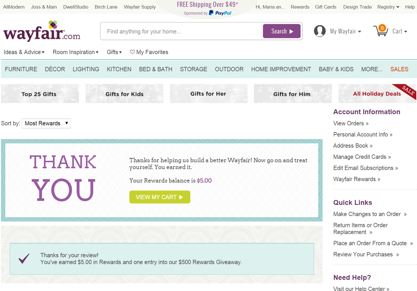 reddit wayfair orders delivered early reddit wayfair orders delivered early